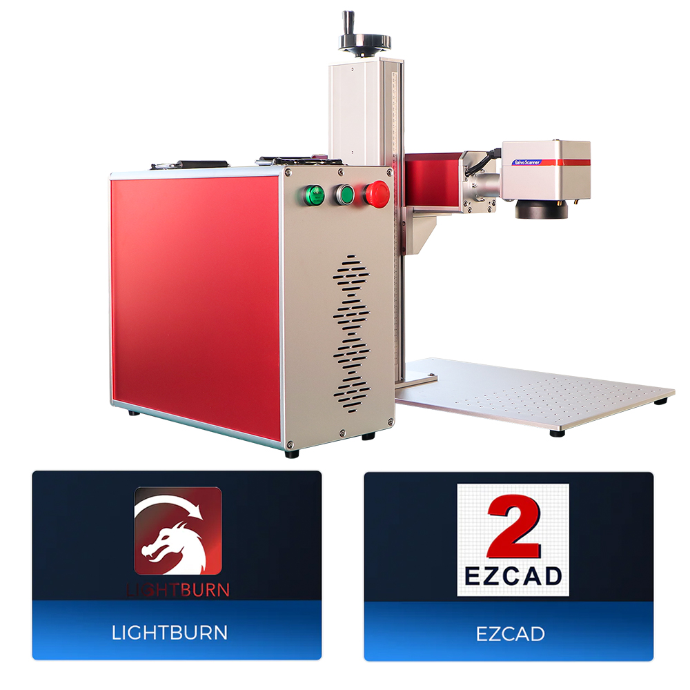 Kindlelaser 20W 30W 60W JPT Mo - đánh giá và giá Fiber Laser Marking Machine 30W