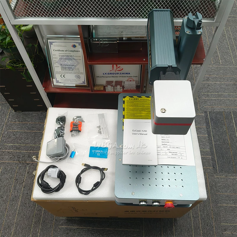 JPT MOPA EM-7 Fiber Laser Mark - đánh giá và giá Fiber Laser Marking Machine 30W