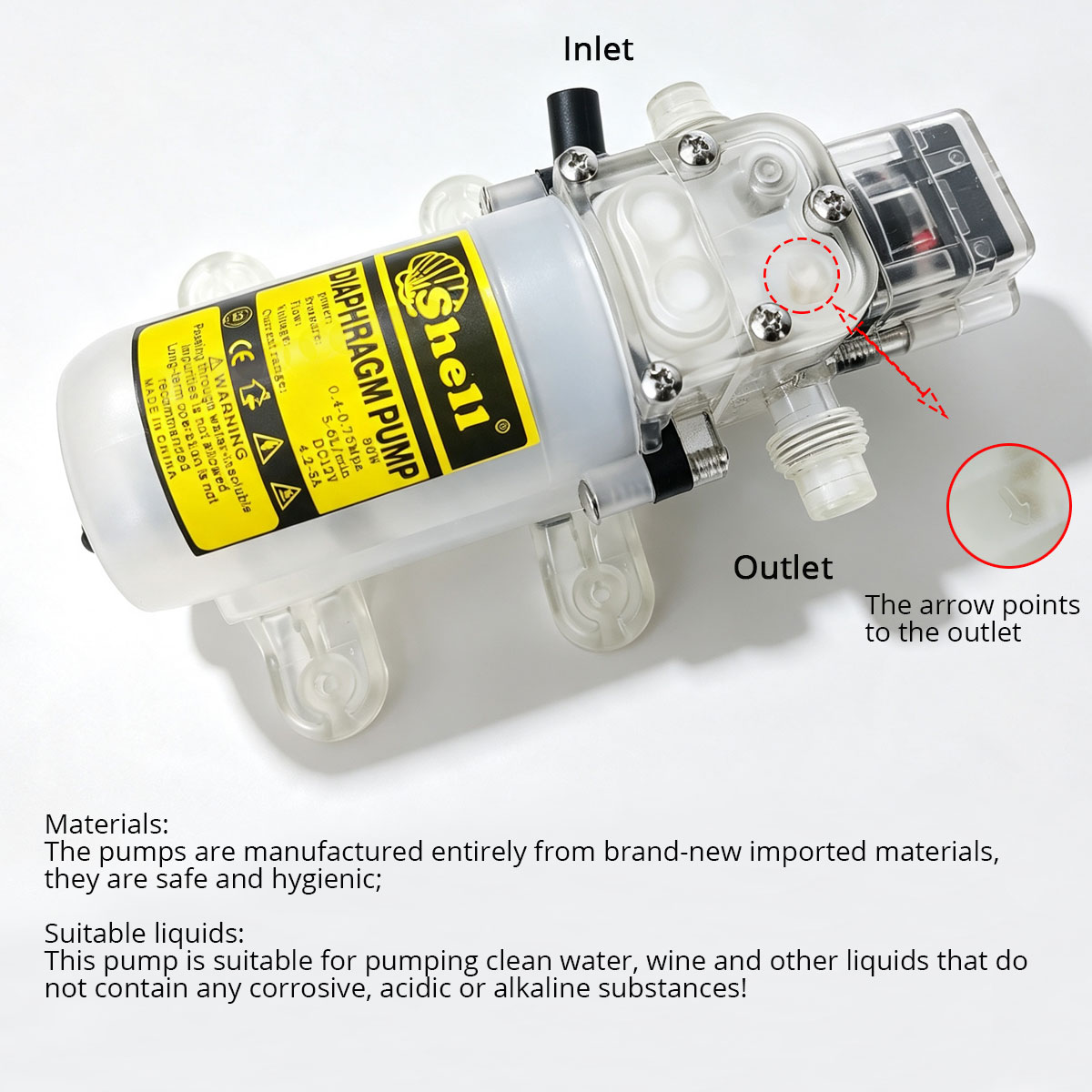 12V 80W Food Grade Diaphragm P - đánh giá và giá Mini Peristaltic Pump 12V