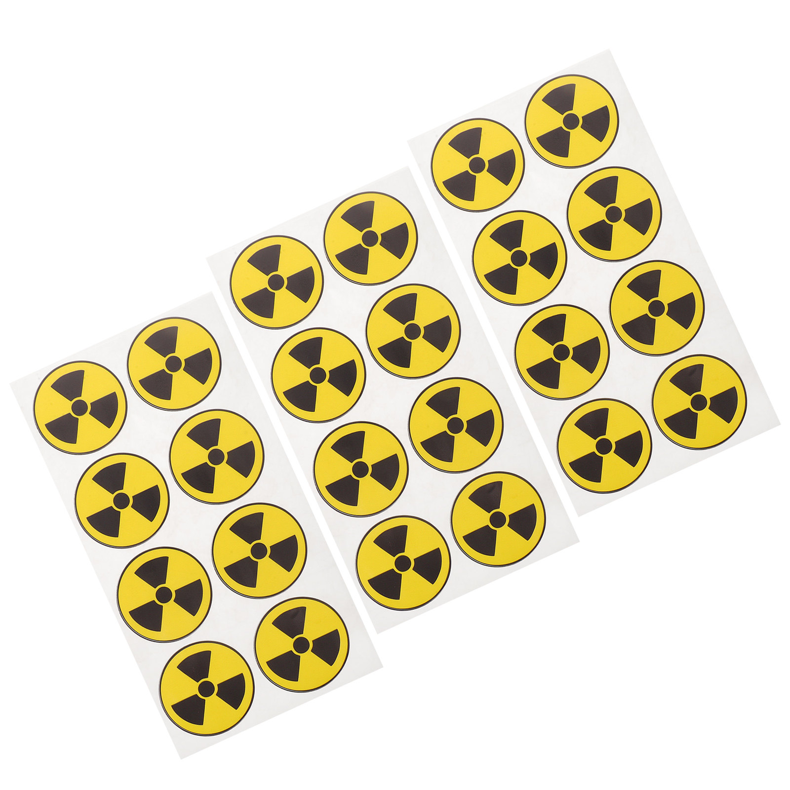 24Pcs Radiation Warning Sticke - đánh giá và giá Lab Equipment