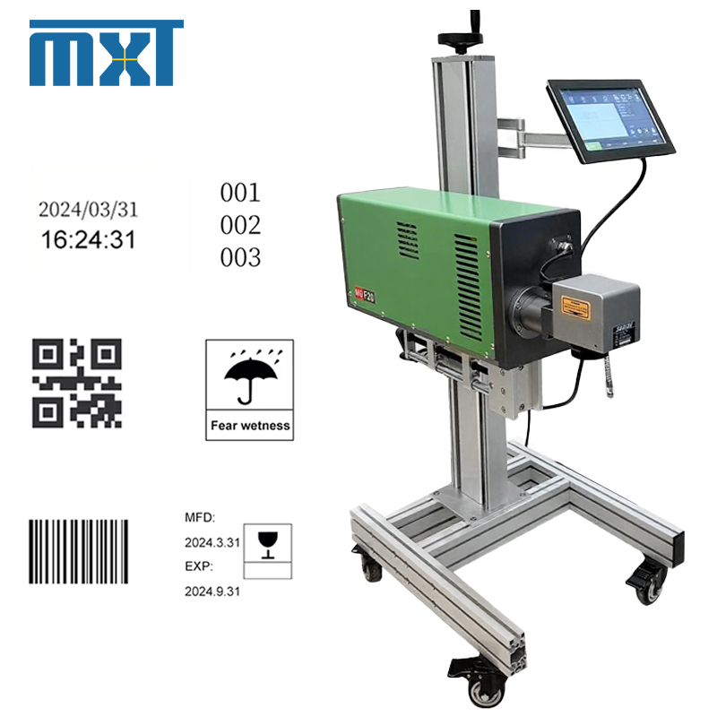 New Flying Fiber Laser Marking - đánh giá và giá Fiber Laser Marking Machine 30W