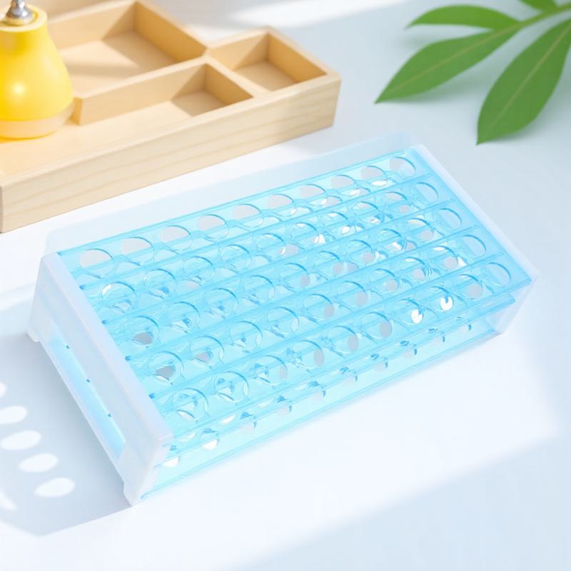 Test Tube Rack 3-Tier Plastic  - đánh giá và giá Lab Equipment