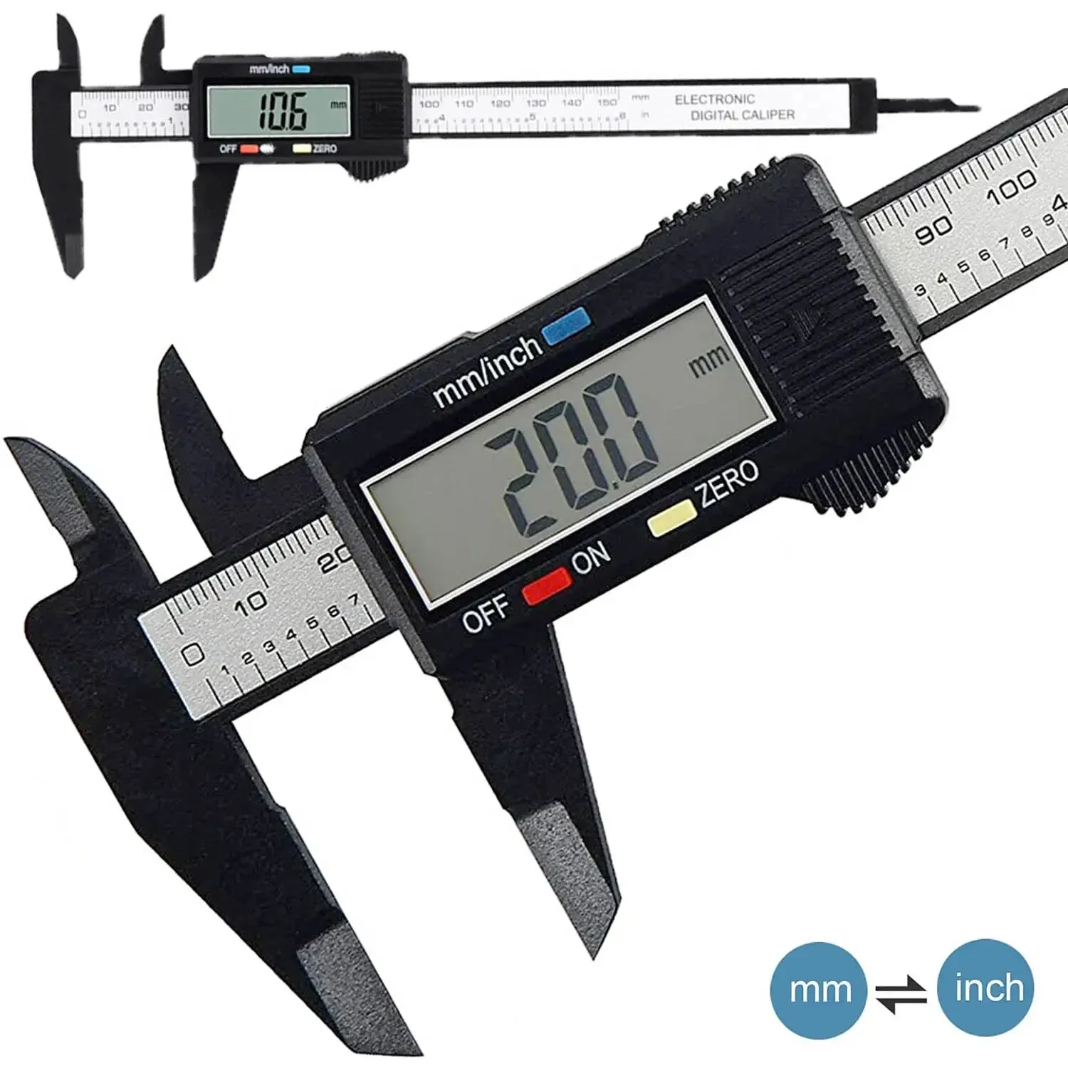 Carbon Fiber Digital Caliper 1 - đánh giá và giá Digital Caliper 150Mm Stainless Steel