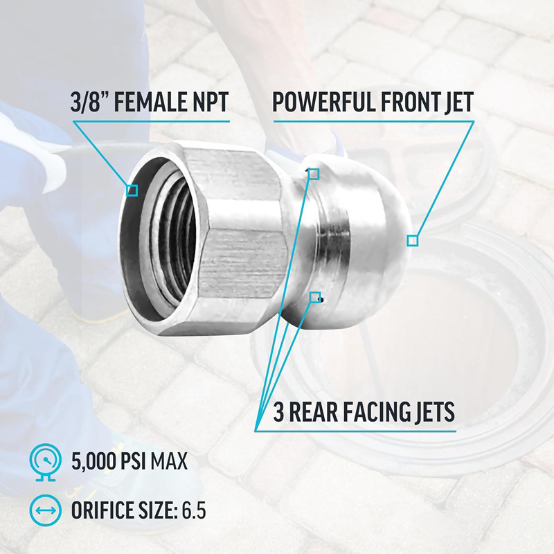 Sewer Jetter Nozzle for Pressu - đánh giá và giá Vacuum Chamber Kit With Pump