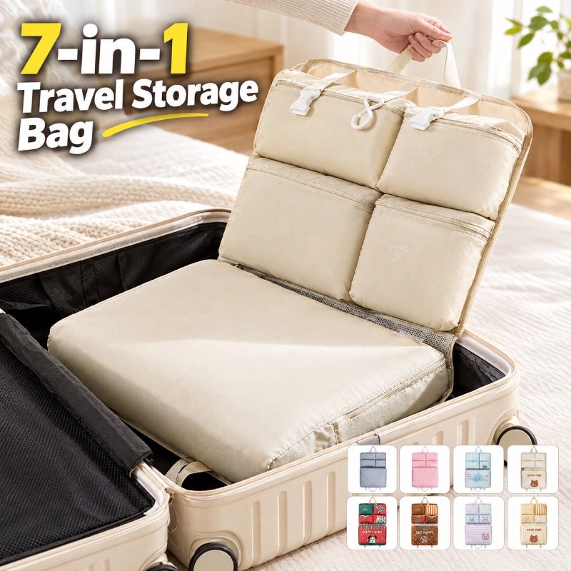 7-in-1 Travel Storage Bag, Por - đánh giá và giá Packaging