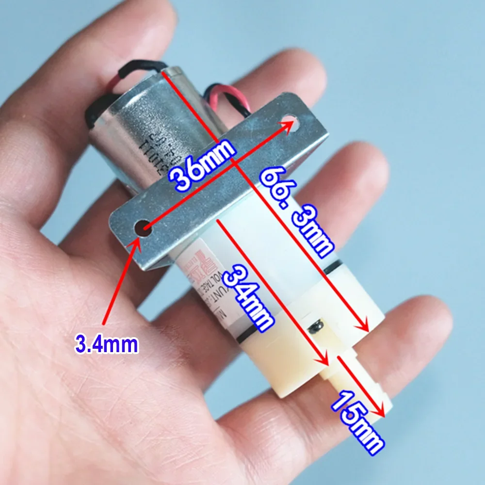 Mini 370 Self Suction Pump DC  - đánh giá và giá Mini Peristaltic Pump 12V