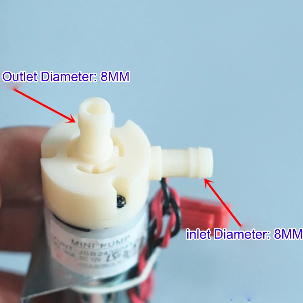 Mini 370 Self Suction Pump DC  - đánh giá và giá Mini Peristaltic Pump 12V